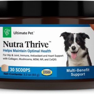 Nutra Thrive Canine 40-In-1 Nutritional Powder Supplement for Dogs with Digestion