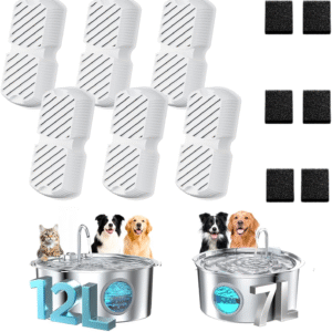 Dog Water Fountain Filters: 12 Dog Fountain Filters Pet Water Fountain Filters Replacement