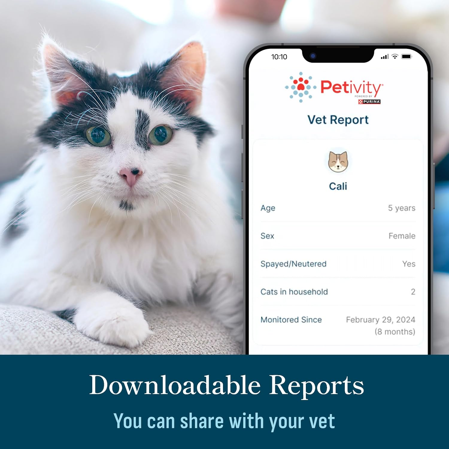 Purina Smart Litter Box Monitor Cat Weight Scale & Health Tracker Monitor Litter Habits - Image 8