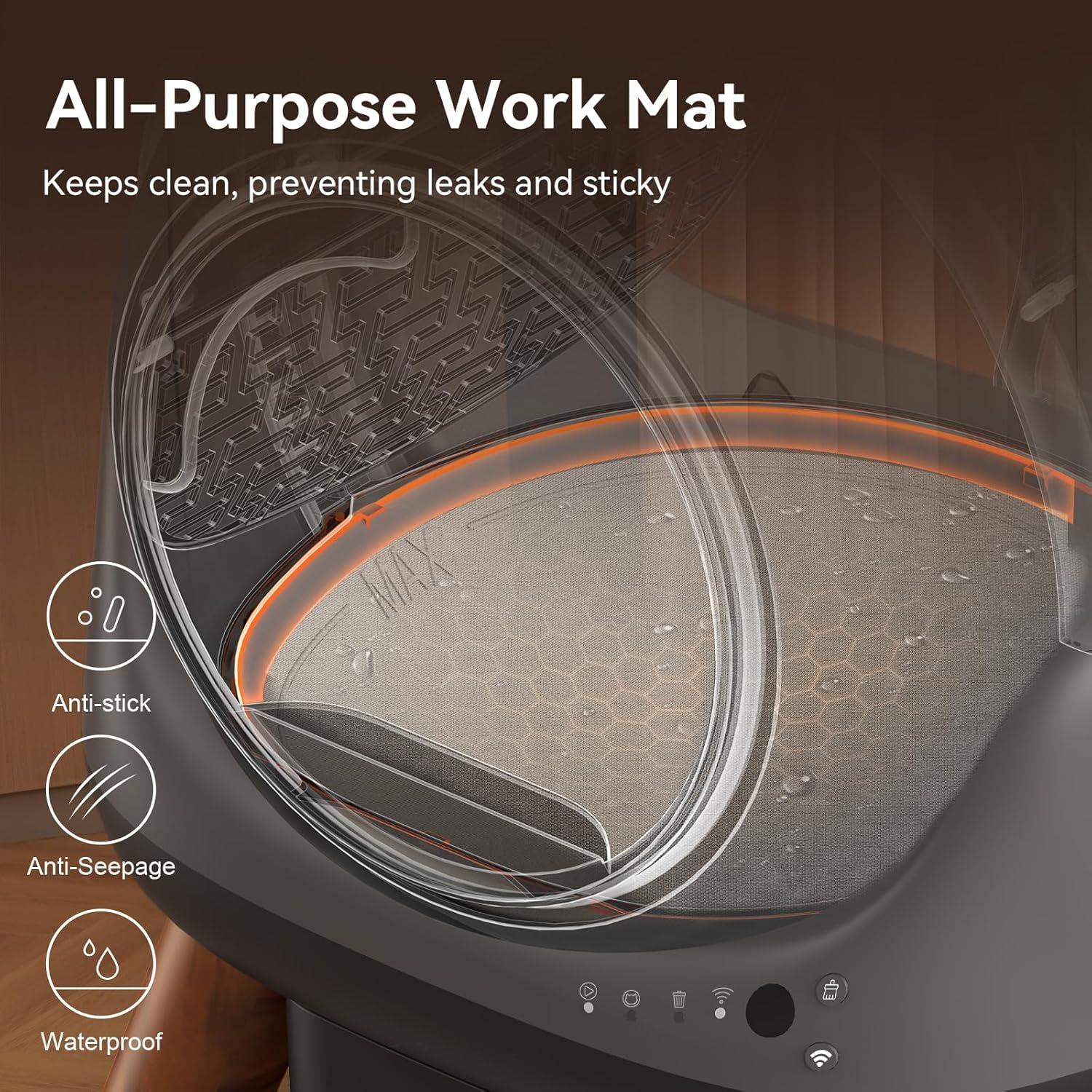 Self Cleaning Litter Box G1 Automatic Cat Litter Box for Cats Robot with Large Openning - Image 7