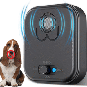 Dog Barking Deterrent Devices Auto Ultrasonic Control with 3 Modes Stop Barking Training Device