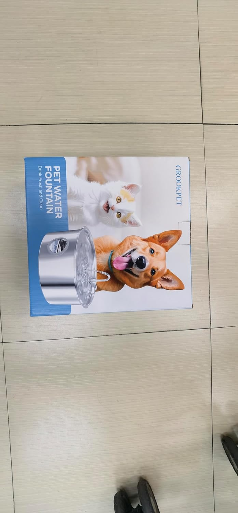 Dog Water Fountain for Large Dogs: Stainless Steel Dog Fountain Water Bowl 3.2Gal/406Oz/12L - Image 9