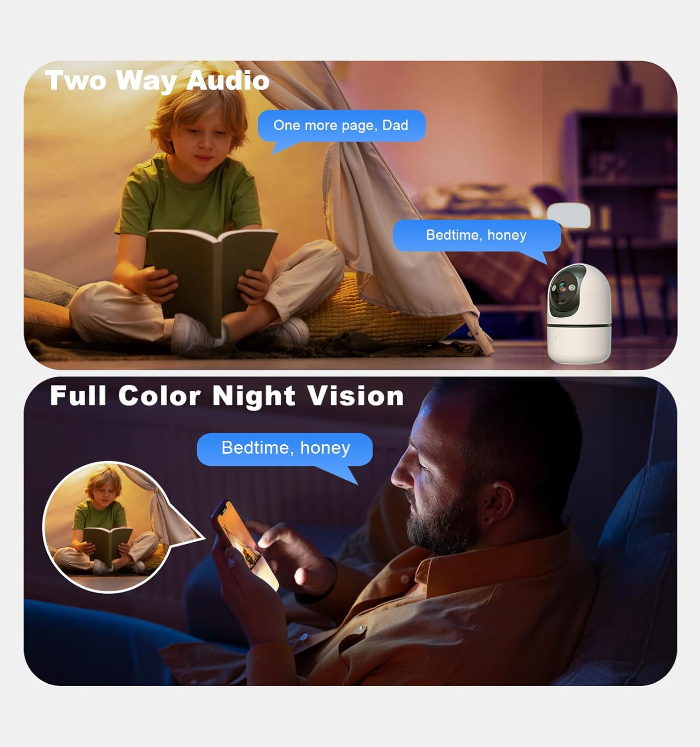 Security Cameras Indoor 2K 5G&2.4Ghz Wifi Camera for Security Home - Image 2