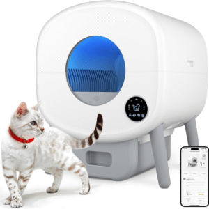 Self Cleaning Litter Box Large Capacity Automatic Cat Litter Box Self Cleaning for Cats