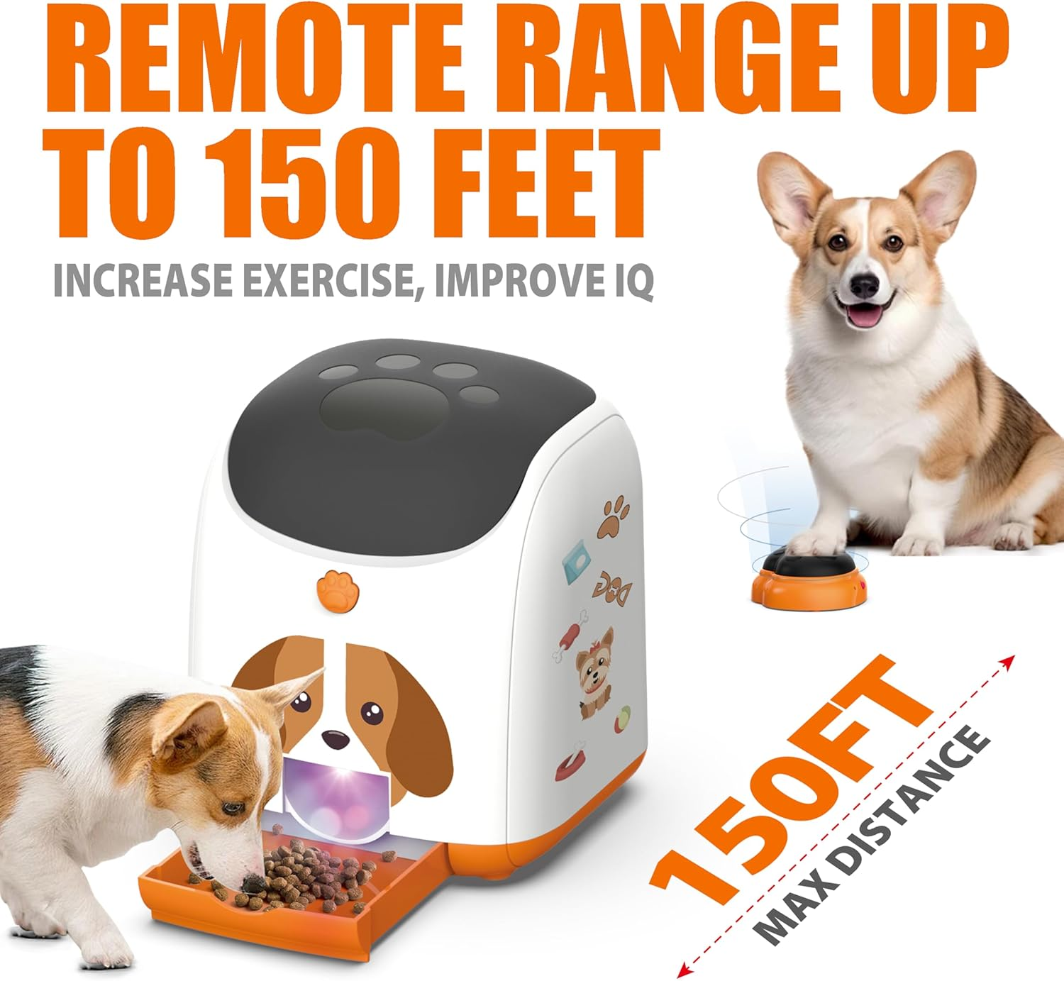 Dog Puzzle Feeder Toy Automatic Dogs Treat Dispenser Interactive IQ Training Dog Slow Feeder - Image 2