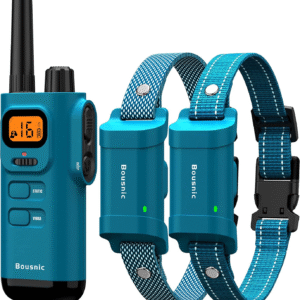 Dog Training Collar with Remote 4000Ft Waterproof Dog Shock Collars 2 Dogs for Dogs