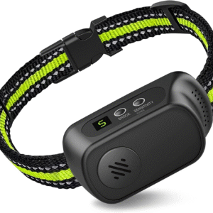Rechargeable Dog Bark Collar with Beep Vibration and Shock,Anti Barking Collar