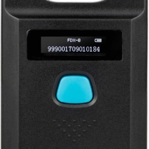 Pet Microchip Scanner Rechargeable RFID EMID Micro Chip Reader Scanner 134.2Khz 125Khz 15 Digits Pet Chip ID Scanner for Animal/Pets/Pigs/Dogs/Cats 190A