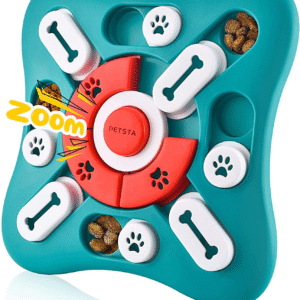 Dog Puzzle Toys Treat Dispensing Dog Enrichment Toys for IQ Training and Brain Stimulation,