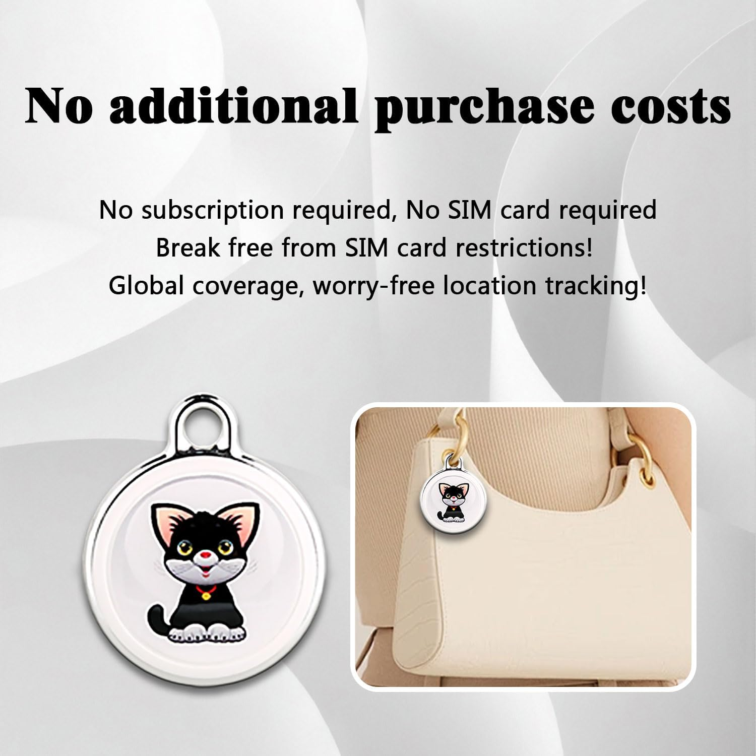 GPS Tracker for Dogs & Cats No Subscription & No SIM Card 365-Day Extra Long Battery Life - Image 4
