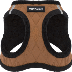 All Weather Mesh/Plush, Reflective, No Pull Harness for Small, Medium Dogs, Cats