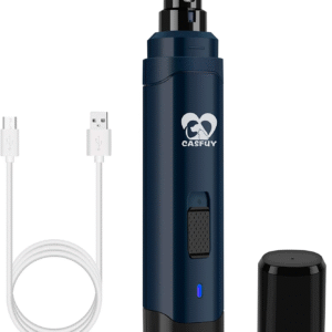 Dog Nail Grinder Upgraded Professional 2-Speed Electric Rechargeable Pet Nail Trimmer