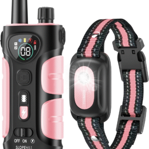 Dog Shock Collar 4200Ft Dog Training Collar with Remote Ipx8 Waterproof E-Collar with Beep