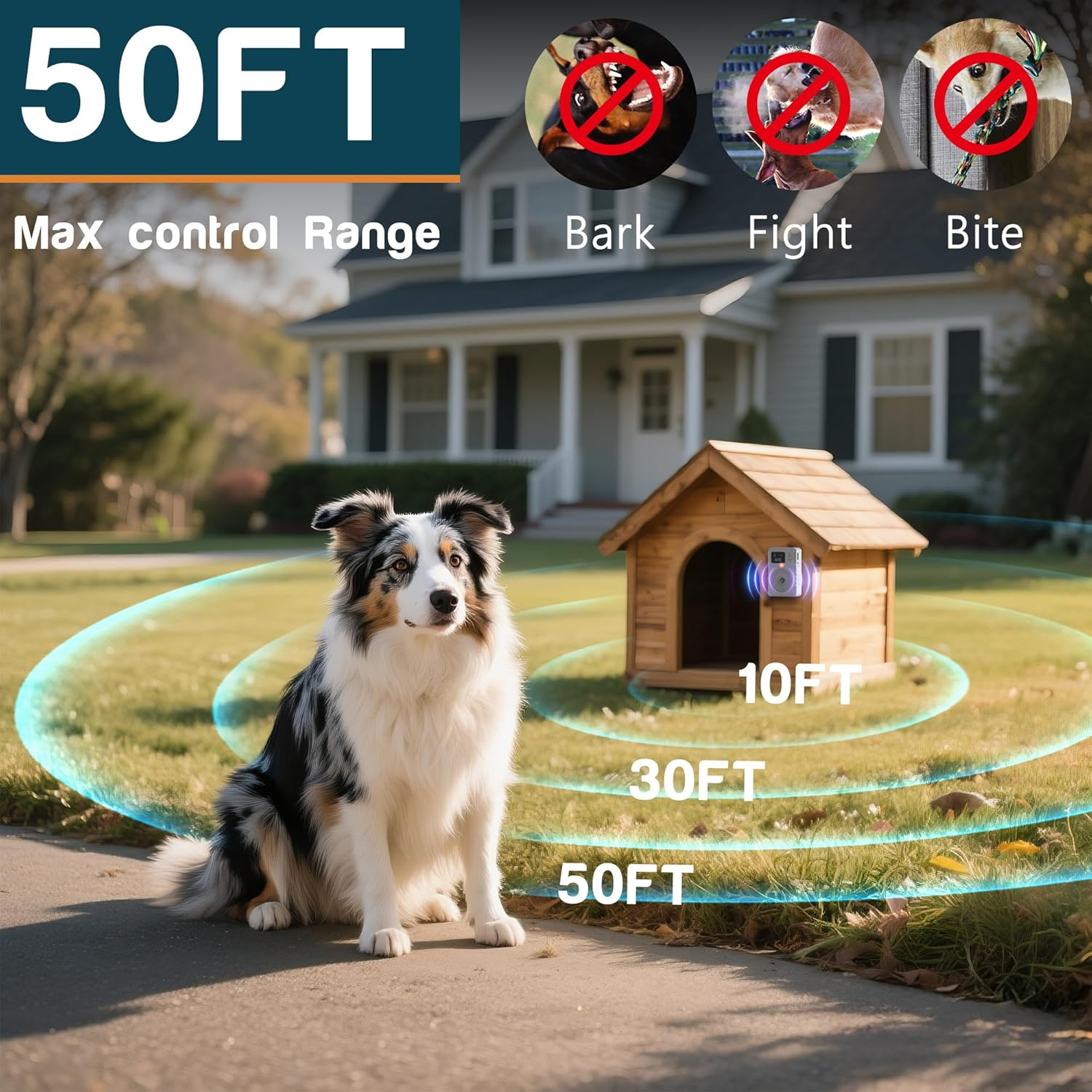Anti Barking Devices for Dogs Ultrasonic Dog Bark Deterrent Devices - Image 8