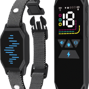 Dog Training Collar Dog Shock Collar with Remote Control, 2500FT and 4 Training Modes Beep