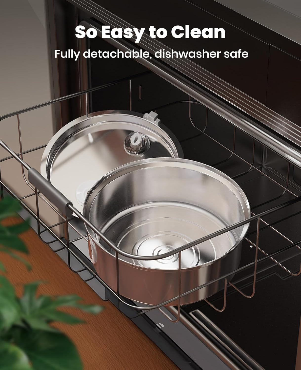 Dog Water Fountain 7L/230Oz/1.8G Quiet Dog Fountain Water Bowl Stainless Steel Dog Water Fountain - Image 6