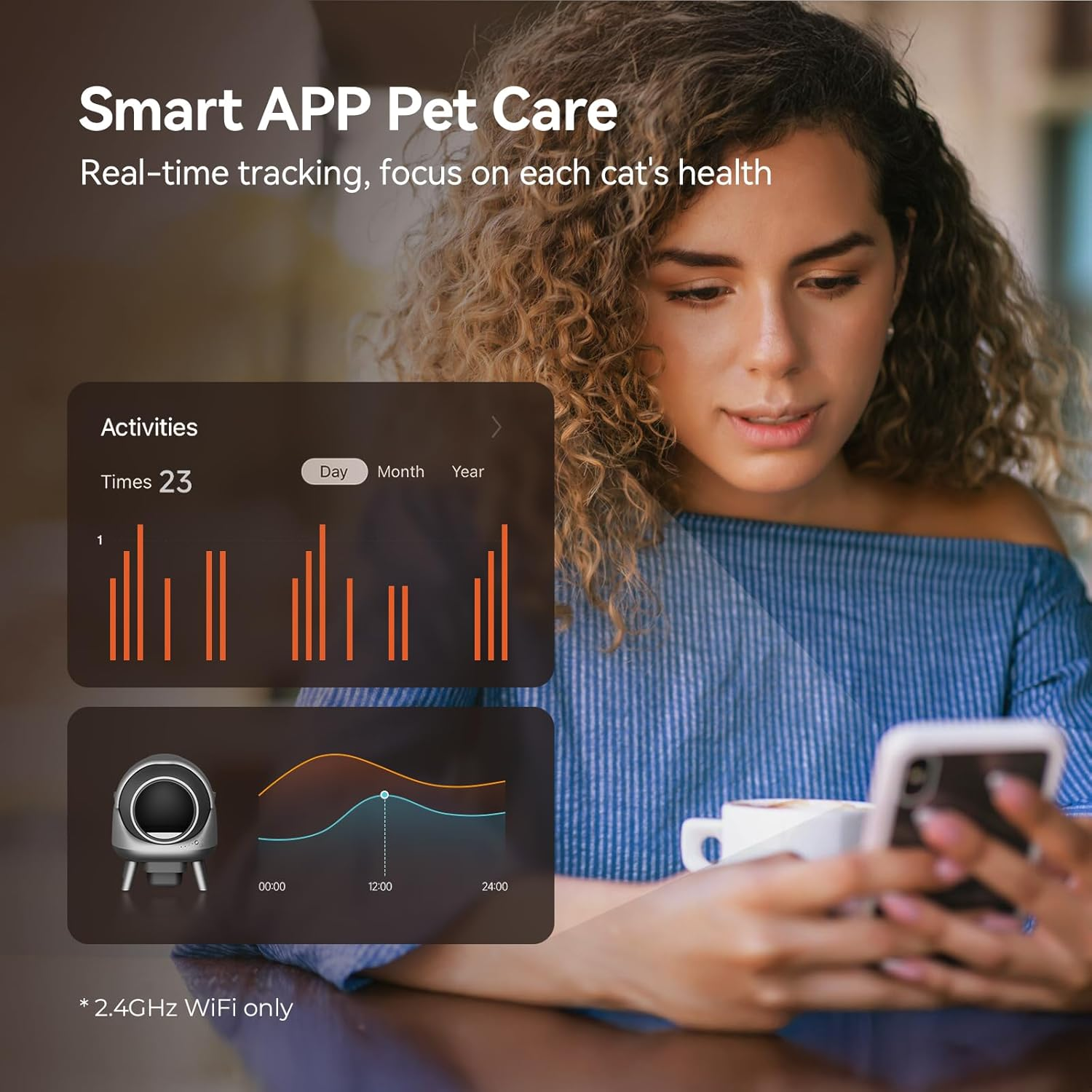 Self Cleaning Litter Box G1 Automatic Cat Litter Box for Cats Robot with Large Openning - Image 4