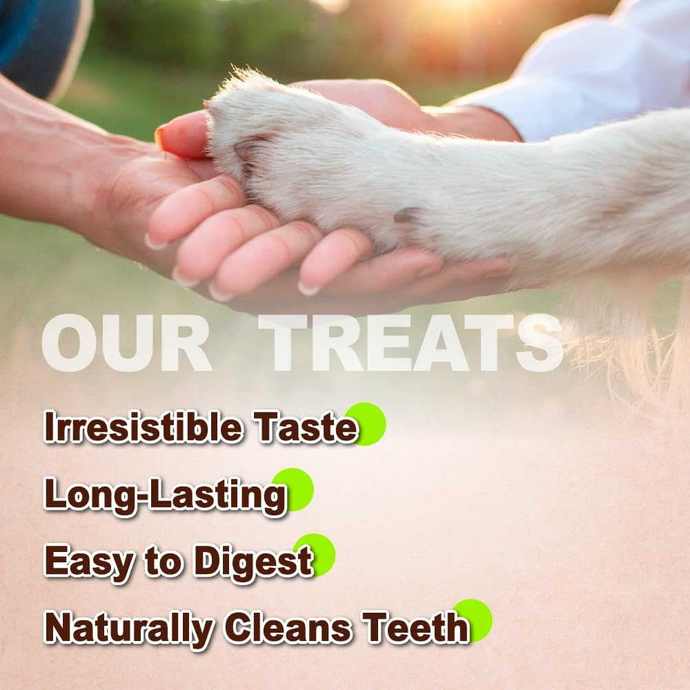 Afreschi Turkey Tendons for Dogs Usa Sourced Healthy Dog Treats Rawhide - Image 4