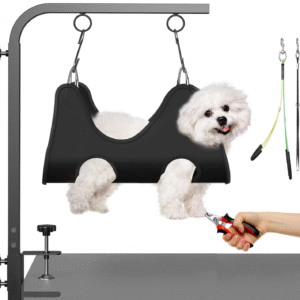Adjustable Dog Grooming Arm with Clamps 42" Height-Adjustable Pet Grooming Stand