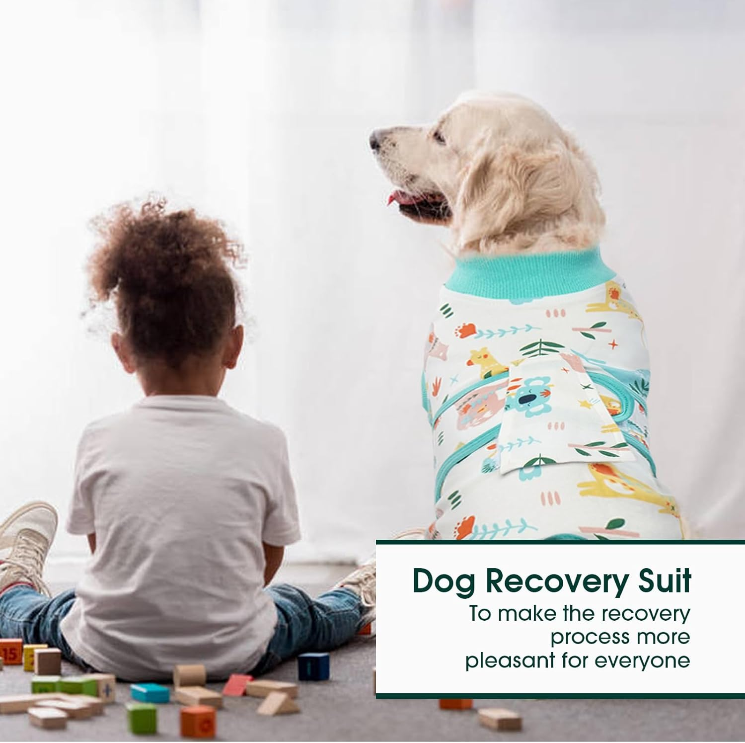 Recovery Suit for Dogs Cats after Surgery Professional Pet Recovery Shirt Dog - Image 5