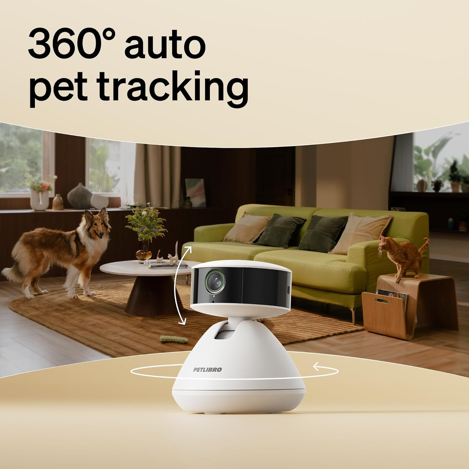 AI Dog Camera Pet Camera Indoor with Phone App [Multi-Pet Recognition, Daily Activity Analysis - Image 4