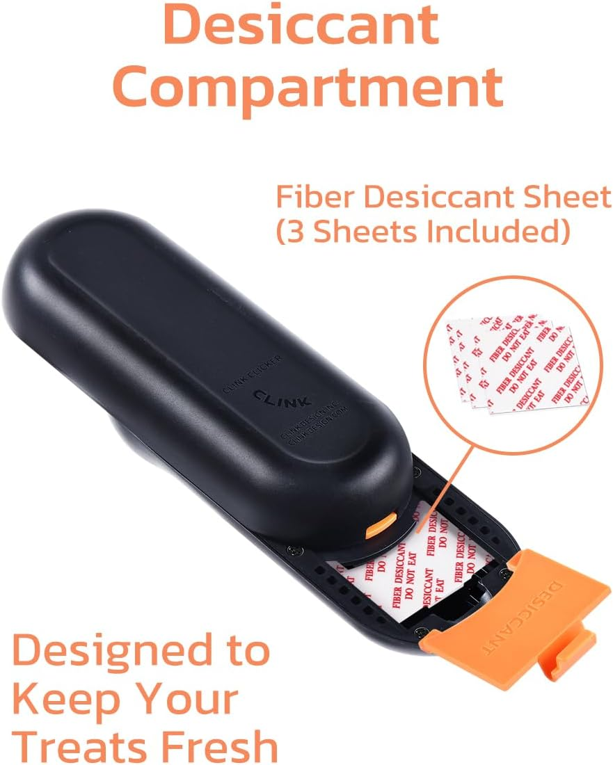 Clicker Dog Trainer & Dog Treat Pouch Alternative Dog Treat Dispenser Puppy Essentials - Image 4