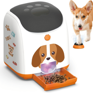 Dog Puzzle Feeder Toy Automatic Dogs Treat Dispenser Interactive IQ Training Dog Slow Feeder