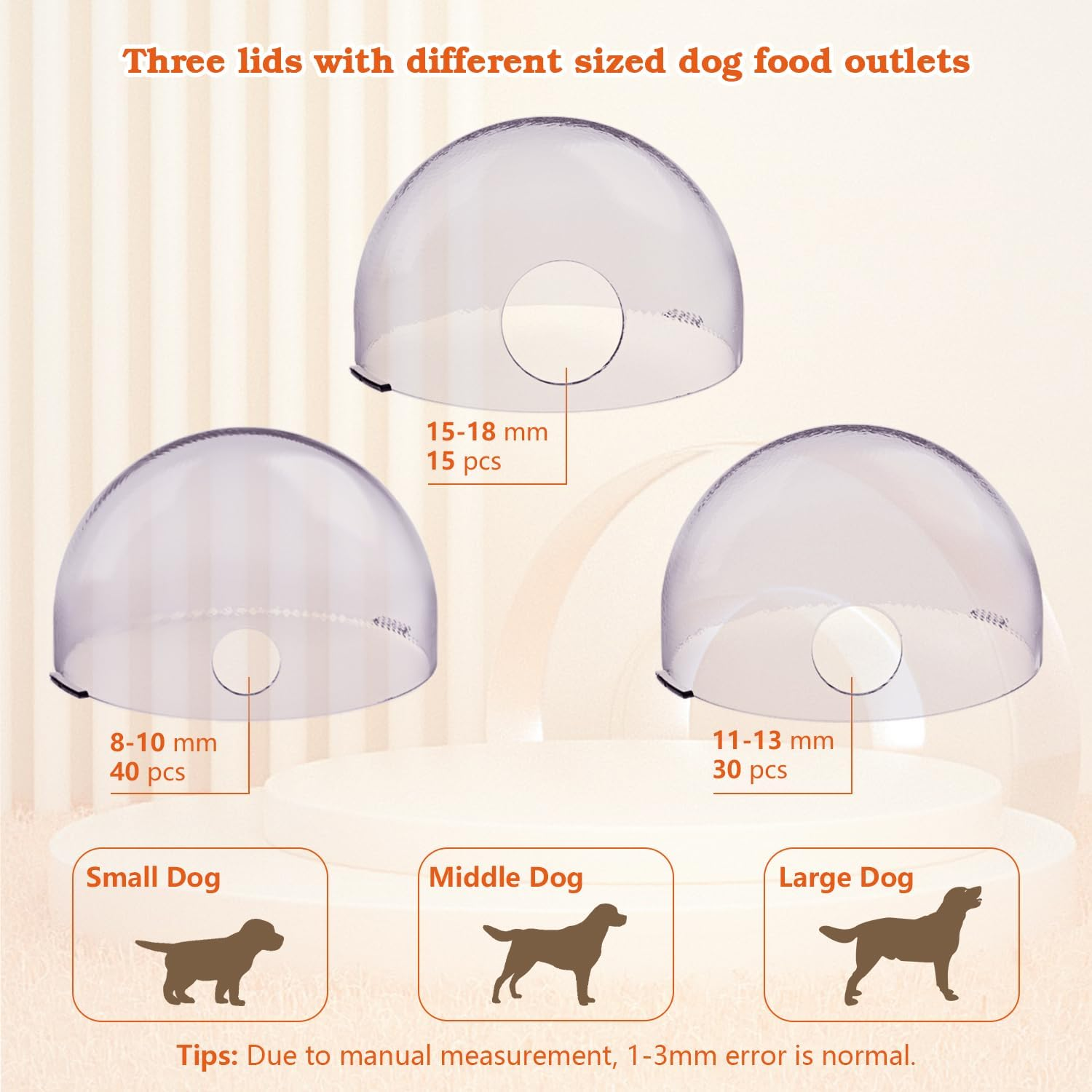 Dog Interactive Treat Dispenser Toy, Food Puzzle Slow Feeder (Yellow) - Image 2