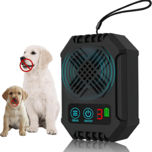 Anti Barking Devices Dog Bark Deterrent Device 3 Adjustable Modes, Ultrasonic Dog Bark