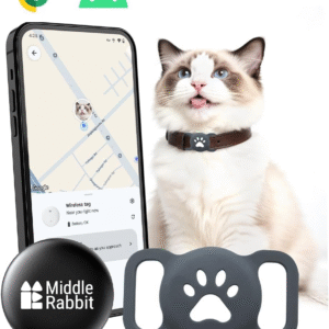 Cat Tracker for Android Only GPS Pet Tracking Smart Tag for Cat Collars Android Airtag