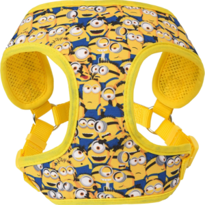 Dog Harness, Medium, Yellow, More than a Minion | Comfortable Mesh No-Pull Dog Harness| Gifts for  Fans and Their Pets | Officially Licensed Pet Product from Universal Studios