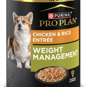 Weight Management Wet Dog Food Chicken and Rice Entrée in Gravy - (Pack of 12) 13 Oz. Cans