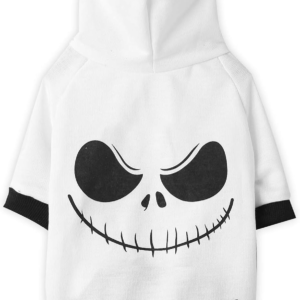 Dog Halloween Hoodies Pet Cute Ghost Costume Outfit for Dogs Cats Puppy T-Shirt Clothes (3XL)