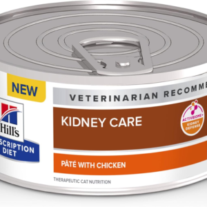K/D Kidney Care with Chicken Wet Cat Food, Veterinary Diet, 5.5 Oz. Cans, 24-Pack