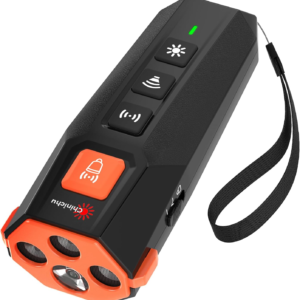 Newest Ultrasonic Dog Trainer Device – Bark Deterrent – Dog Training and Behavior Aids (Black)