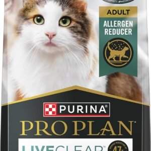 Allergen Reducing, High Protein Cat Food, LIVECLEAR Salmon and Rice Formula - 7 Lb. Bag