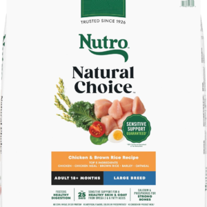 Natural Choice Adult Large Breed Dog Food Dry, Chicken & Brown Rice Recipe, 30 Lb. Bag