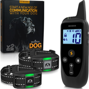 Dog Training Collar for Large Dog X2 [2026 Edition] 123 Levels Dog E Collars 1100Yd Range, 100% Waterproof, Rechargeable Electric Collars for Medium Dogs, E Collar for Large Dogs