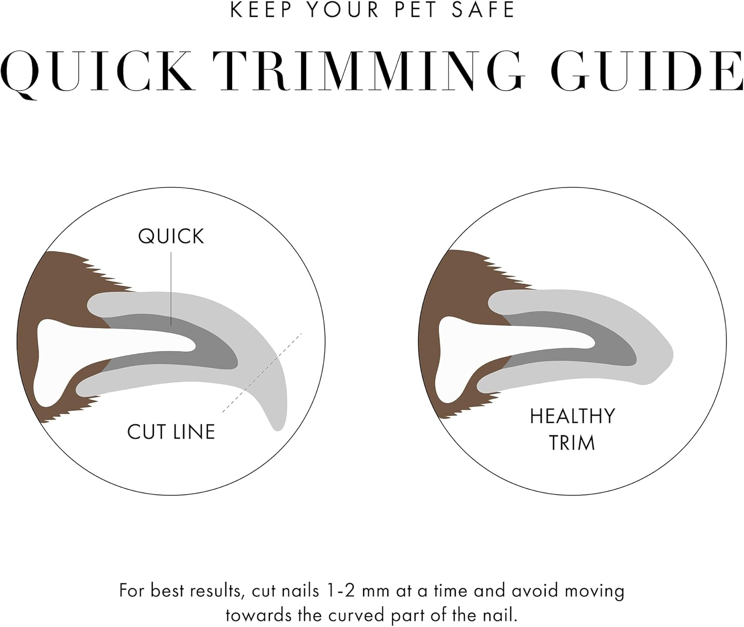 Large Nail Clippers for Dogs & Cats, Manual Professional Cat & Dog Nail Trimmer with Ergonomic Handle - Image 8