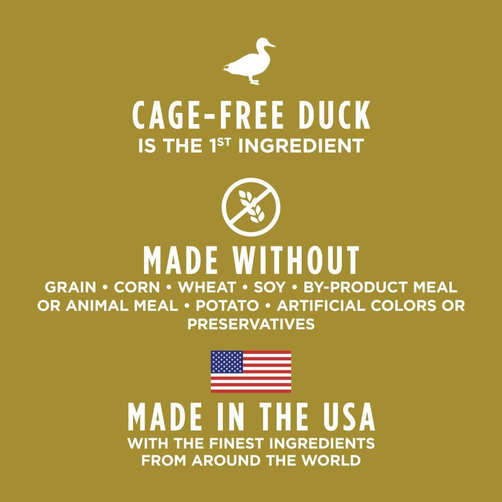 Ultimate Protein, Natural Dry Cat Food, Grain Free Recipe - Cage Free Duck, 4 Lb. Bag - Image 6
