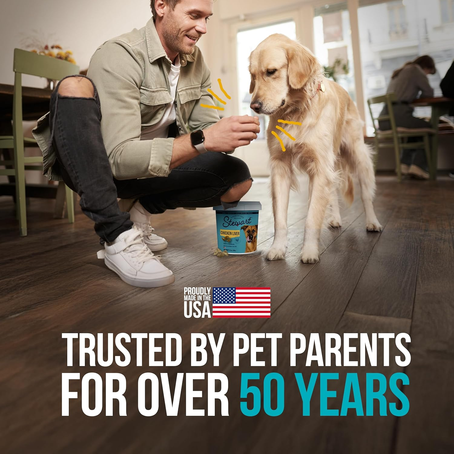 100% Chicken Liver Dog Treats, 16.8 Oz Tub, ~315 Pieces, Freeze Dried Raw, Single Ingredient, 60% Protein Training Treats or Meal Topper, Grain Free, Gluten Free - Image 6