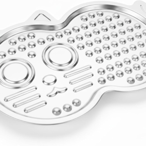 Stainless Steel Lick Mat for Dogs & Cats, Slow Feeder Pad with Suction Cups, Improve Your Pet'S Feeding Habits, Odor-Free, Dishwasher Safe Dog Lick Mat